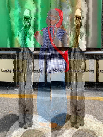Vesta s mrežastim uzorkom, stojeći ovratnik, punilo Down cotton, poliester tkanina, srednja duljina, zima 2025, elegantan uredski stil