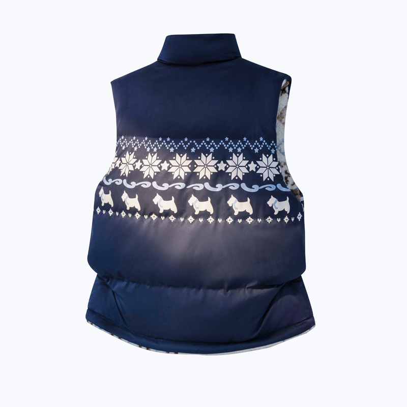 Vyriska dvipusė žieminė liemenė, 80% poliesteris, šoniniai kišenės