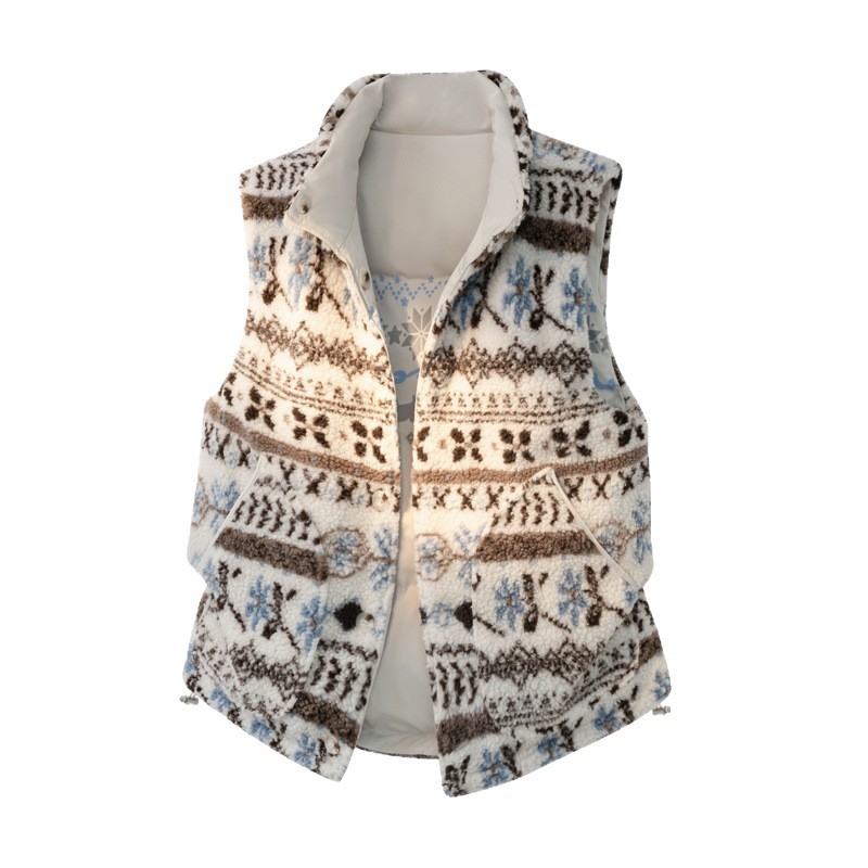 Vyriska dvipusė žieminė liemenė, 80% poliesteris, šoniniai kišenės