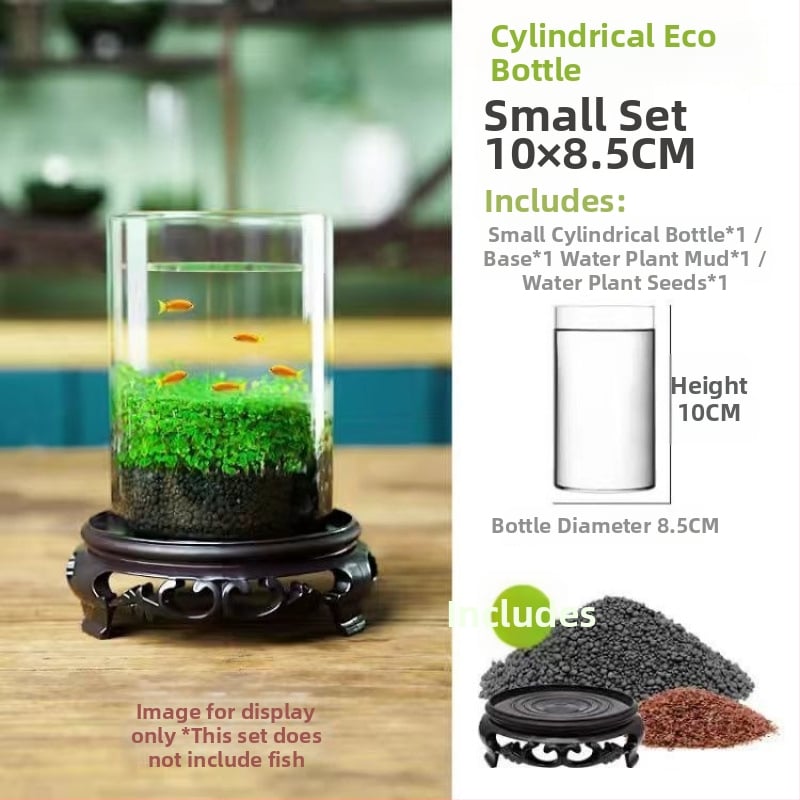 Хидропонна екологична бутилка за настолен декор със магнитни материали, не е внос, семена за водни растения