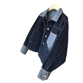 Traper jakna s polo ovratnikom, duge rukave, 95% pamuk, gradski stil