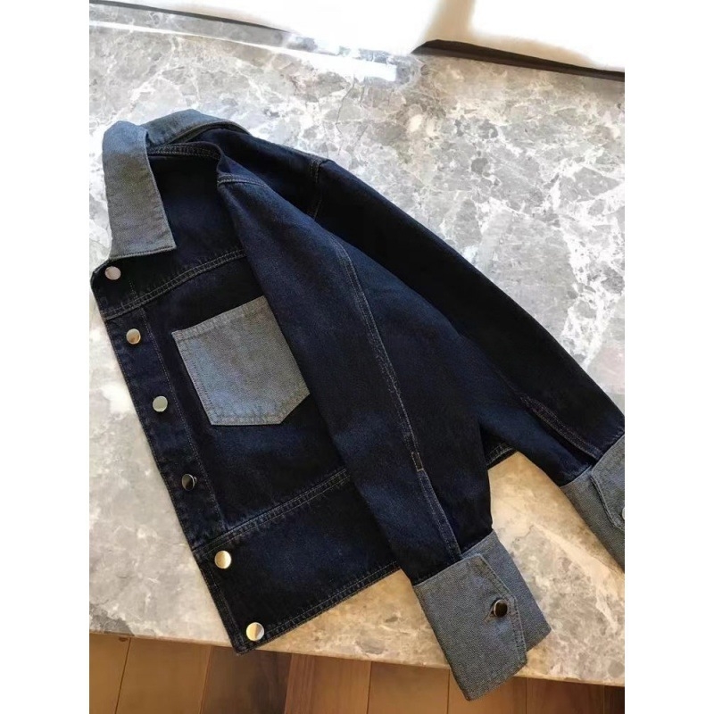 Traper jakna s polo ovratnikom, duge rukave, 95% pamuk, gradski stil