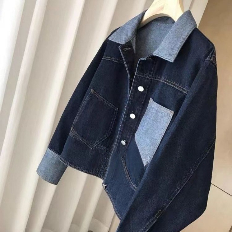 Traper jakna s polo ovratnikom, duge rukave, 95% pamuk, gradski stil