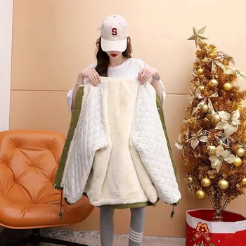 Jachetă de denim pentru femei cu glugă, croială lejeră, fermoar frontal, mâneci lungi, denim 95% bumbac, stil urban, lungime 50–65 cm