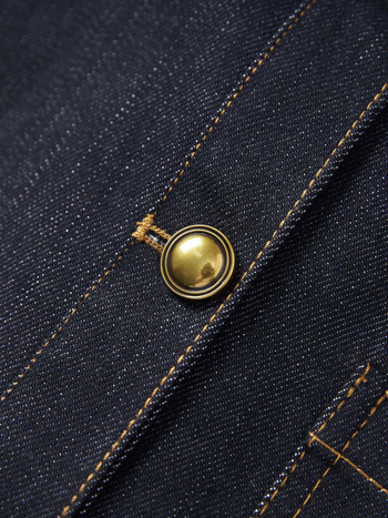 Džins jakna s labavim krojem, duge rukave, retro stil, Bamboo Tencel denim tkanina, jesen-zima