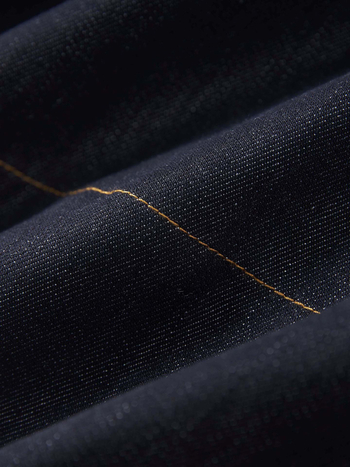 Džins jakna s labavim krojem, duge rukave, retro stil, Bamboo Tencel denim tkanina, jesen-zima