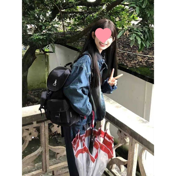 Női farmerdzseki japán retro distressed stílussal, tavasz–ősz 2025, rövid, sokoldalú dizájn, anyag spandex, álló gallér, normál ujjak