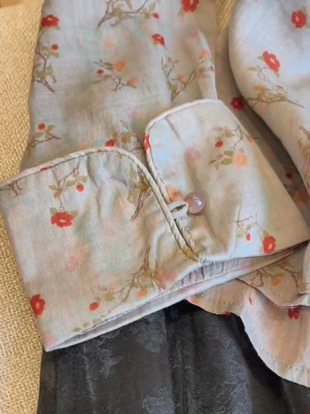 Дамско палто в стил Тан с дзен влияния и китайски национален стил, пролет 2024