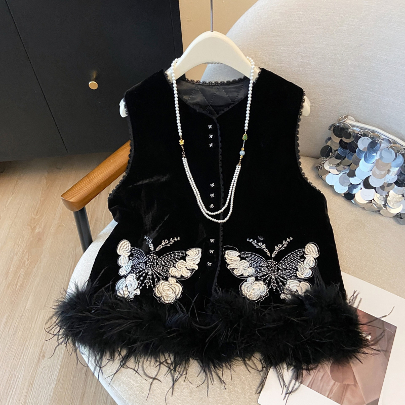 Женска жилетка – памук-полиестер плат, основен състав полиестер (<30%), универсален модел