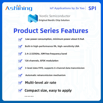 Ashining/Zeyao modul transceiver RF wireless NRF24L01, 2.4 GHz transmisie de date transparentă