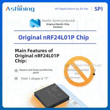 Ashining/Zeyao modul transceiver RF wireless NRF24L01, 2.4 GHz transmisie de date transparentă