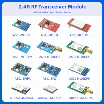 Ashining/Zeyao modul transceiver RF wireless NRF24L01, 2.4 GHz transmisie de date transparentă