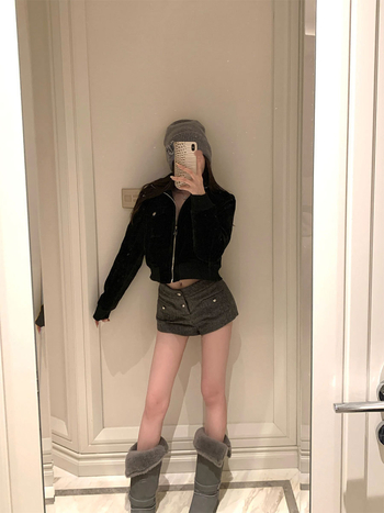 Γυναικείοι καθημερινοί βαμβακεροί παντελόνες, μεσαία μέση, στενός γραμμής, μήκος τρία τέταρτα, μικροελαστικότητα, στυλ ιαπωνο-κορεατικό χαλαρό