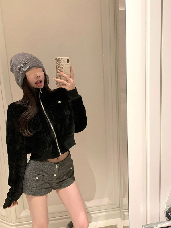 Γυναικείοι καθημερινοί βαμβακεροί παντελόνες, μεσαία μέση, στενός γραμμής, μήκος τρία τέταρτα, μικροελαστικότητα, στυλ ιαπωνο-κορεατικό χαλαρό