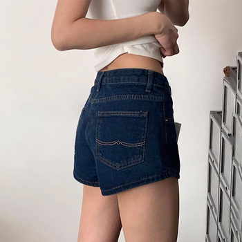 Farmer rövidnadrág, magas derekú, 3/4 hossz, bő szárú szabás, városi stílus, pamut 50–70%