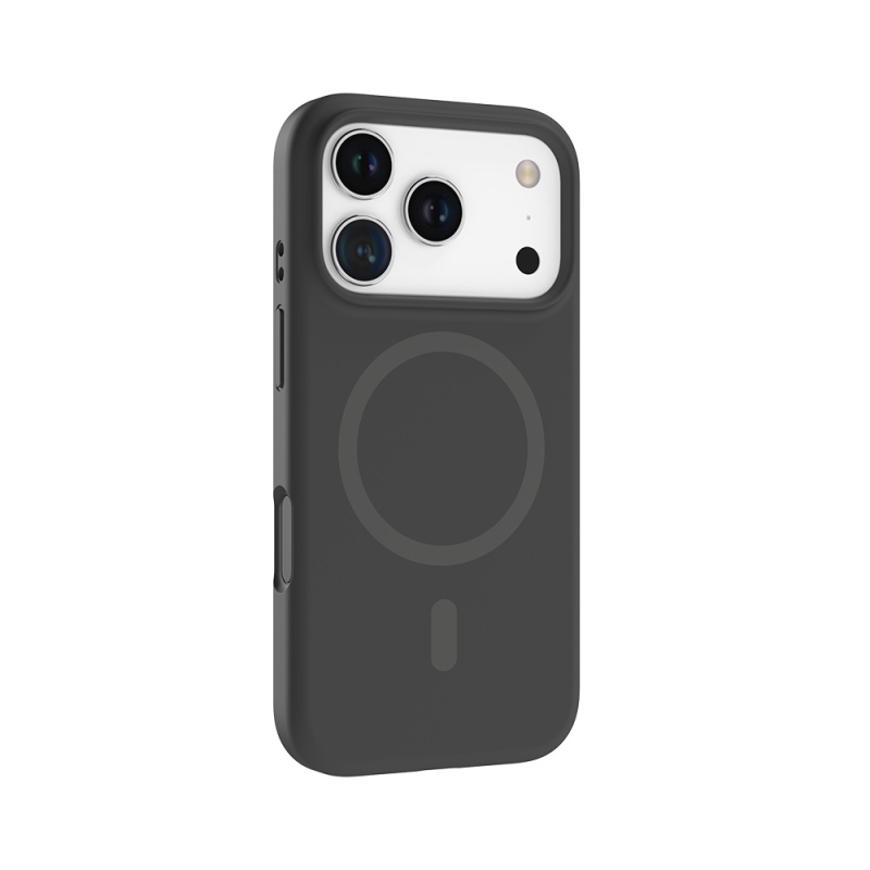 Magnetické puzdro z tekutého silikónu pre iPhone 13/13 Pro, 13 Pro Max, 14 Pro a 14 Pro Max — matný povrch, odolné proti pádu, MagSafe kompatibilné, jednoduché a elegantné