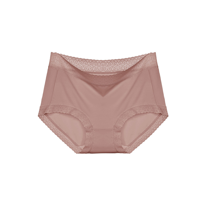 Ženske gaćice visokog truka bez šavova od pamuka, prozračne, brzo se suše