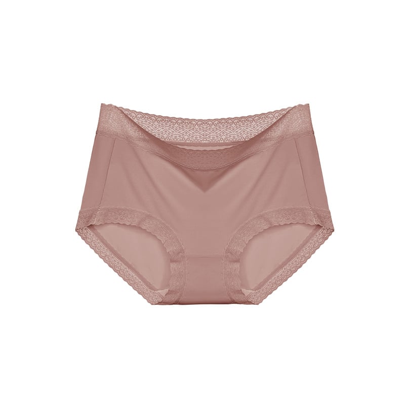 Ženske gaćice visokog truka bez šavova od pamuka, prozračne, brzo se suše
