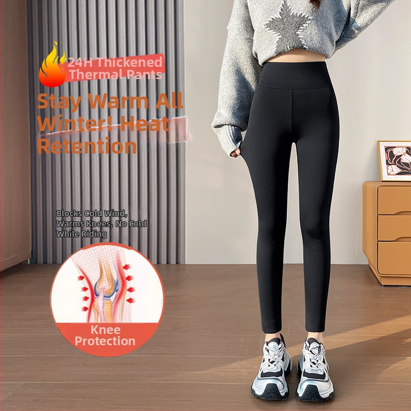 Dámske legíny na jogu z nylon Sharkskin, podšívka ananásový velúr, vysoký pás, úzky strih