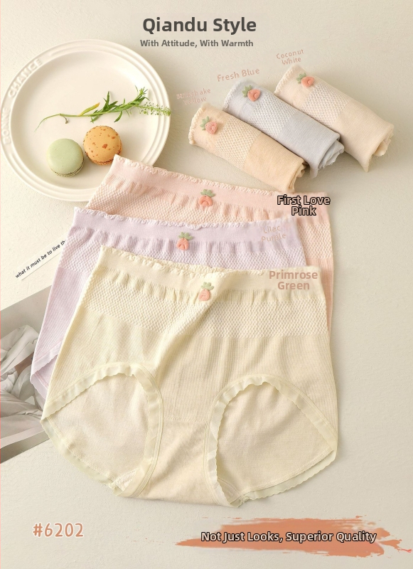 Moteriškos vidutinio juosmens kelnaitės iš viskozės jacquard audinio; sėdmenų pakėlimas, kvėpuojančios, pilvo kontrolė, antibakterinės; medvilninis intymi įdėklas.