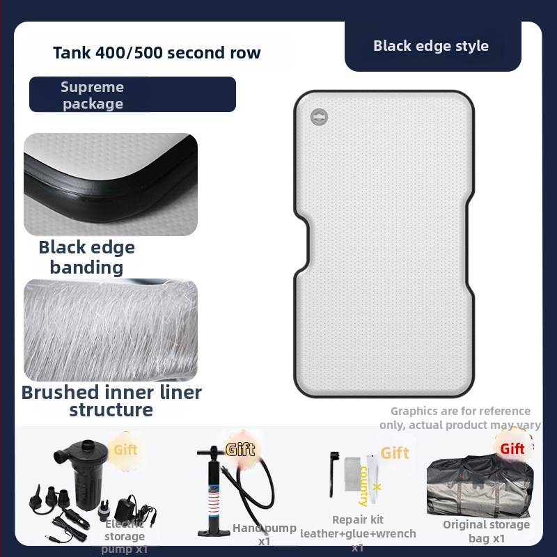 Tank pripučiamas kemperio čiužinys su universaliu suderinamumu – ekologiškas PVC; automatinis pripūtimas; maksimalus našta 500 kg