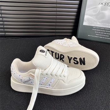 Ženske casual loaferice s gornjim PU materijalom, gumom na potplatu, okruglom prstu, vezivanjem uz pertle, PU uloškom