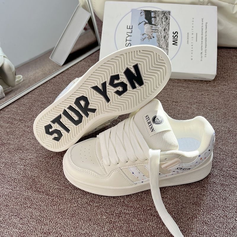 Ženske casual loaferice s gornjim PU materijalom, gumom na potplatu, okruglom prstu, vezivanjem uz pertle, PU uloškom