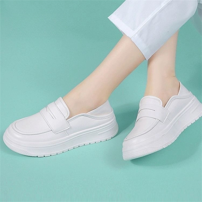 Ženske cipele za medicinske sestre, prozračne, protuklizne, meka potplata, niski gležanj, gornji dio od sintetičke kože