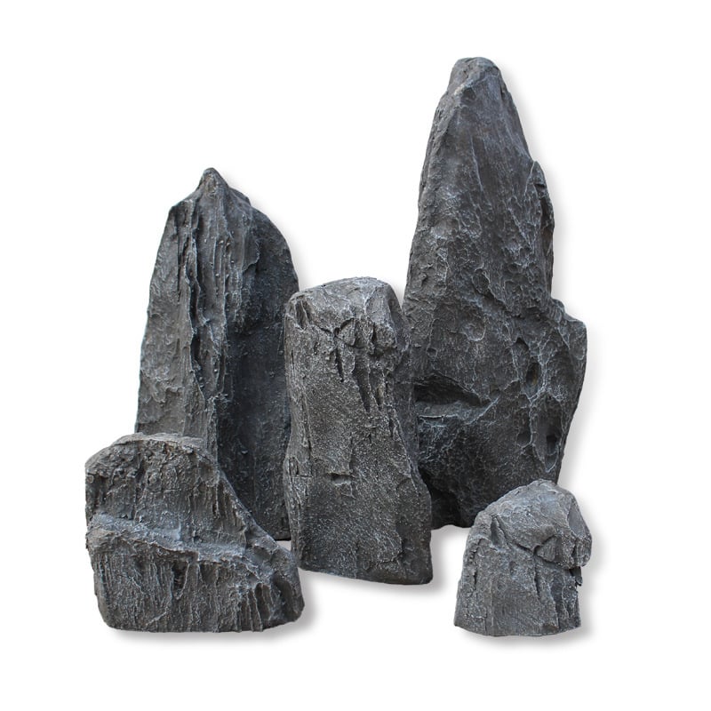 Изкуствен камък за градинско озеленяване – Glass Steel, пластмаса/смола, китайски стил, Процес на производство: Друг