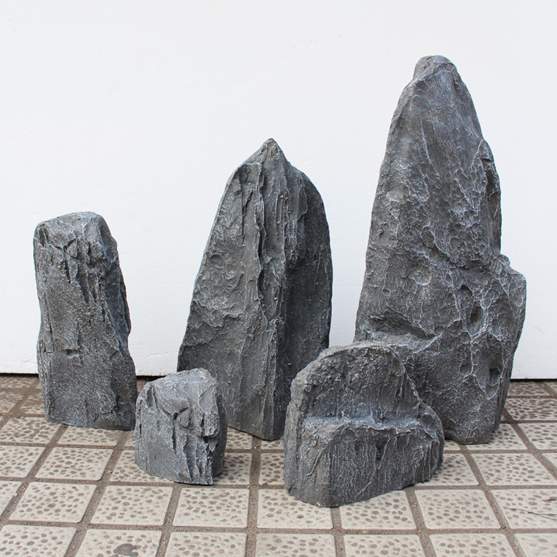 Lažni kamen za pejzažno uređenje – FRP kamen (Materijal: stakloplastični plast; Proizvodni proces: drugi; Vrsta materijala: plast, smola; Značka: Mei Lin; Kategorija: kamen)