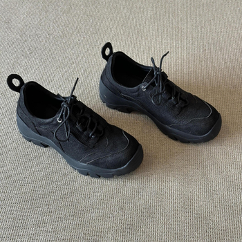 Ženske retro sportske tenisice s gornjim dijelom od prve sloje teleće kože, unutarnja ovčja koža, gumeni potplat, niski vrh, vezanje — svakodnevni stil