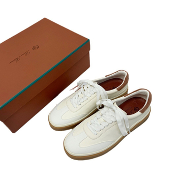 Unisex kožne casual tenisice s podstavom od ovčje kože, prednje vezanje, gumeni potplat, niski ravni potplat 1–3 cm