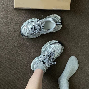 Muške tenisice dad shoes s debelim potplatom za povećanje visine | Gornji dio od sintetičke kože, mrežasti unutarnji dio, protuklizna potplata injekcijskim oblikovanjem