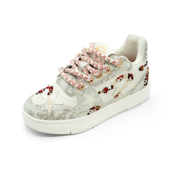 Унисекс маратонки с горна част от синтетична кожа, гумена подметка, средна височина на обувката 3–7 см, пуск през пролетта на 2025 г.