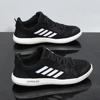 Muške ljetne sportske tenisice, prozračni gornji dio PU+ mreža, vezanje šnurkama, injekcijska potplata, tekstilna uložak