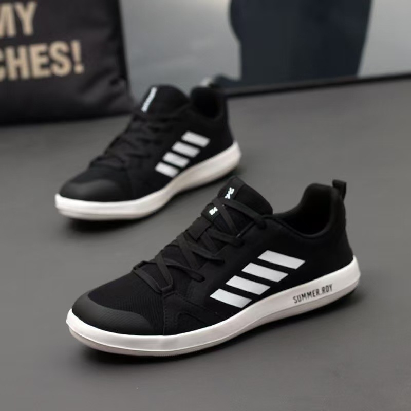 Muške ljetne sportske tenisice, prozračni gornji dio PU+ mreža, vezanje šnurkama, injekcijska potplata, tekstilna uložak