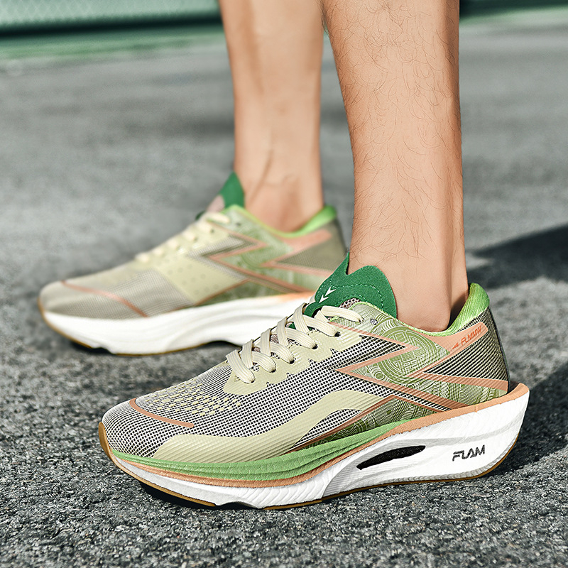 Pantofi de alergare - respirabili, unisex, partea superioară din plasă, PU talpă, cu șireturi