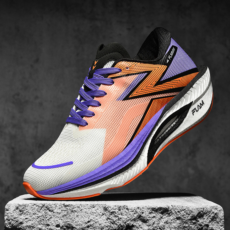 Pantofi de alergare - respirabili, unisex, partea superioară din plasă, PU talpă, cu șireturi