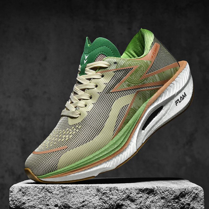 Pantofi de alergare - respirabili, unisex, partea superioară din plasă, PU talpă, cu șireturi