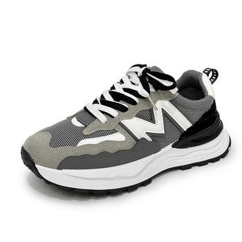 Muške tenisice za proljeće 2025: mrežasti gornji dio, niski profil, vezivanje šnurkama, debeli protivklizni potplat, EVA uložak