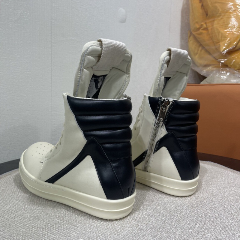 Sportske casual tenisice s gornjim dijelom od prave kože, TPU đon, visok vrh i debeli potplat 3–5 cm, vezivanje