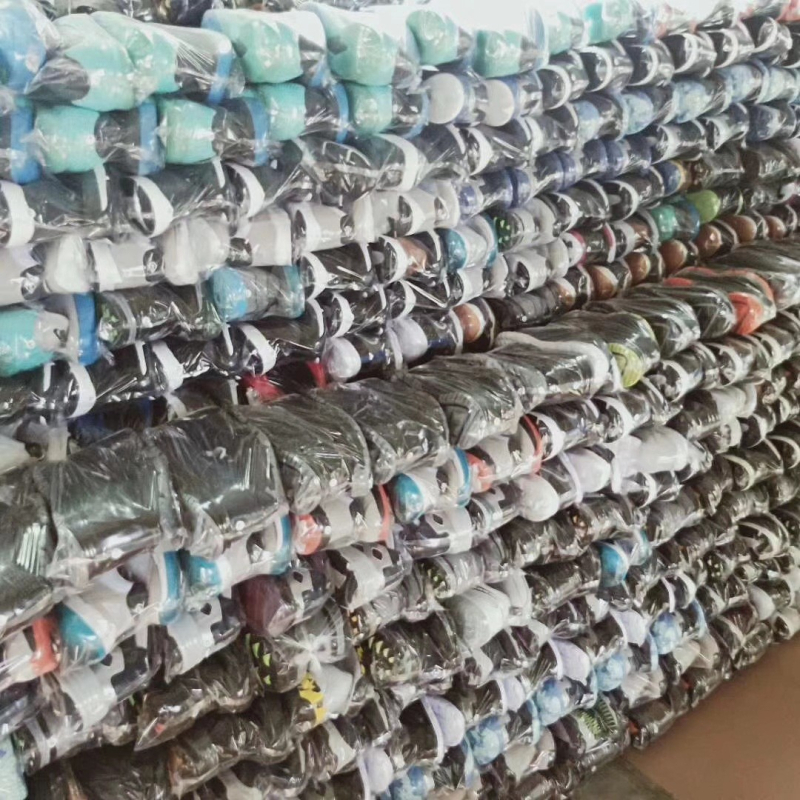 Pantofi casual de lucru unisex, cu partea superioară tricotată, respirabili, talpă EVA, vârf rotund, talpă injectată