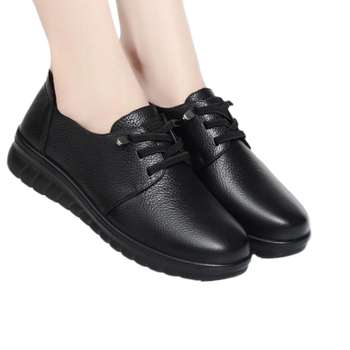 Dámske kožené topánky z teľacej kože na každodenné nosenie s elastickým pásom, EVA stielka, MD podrážka, nízky podpätok 1-3 cm