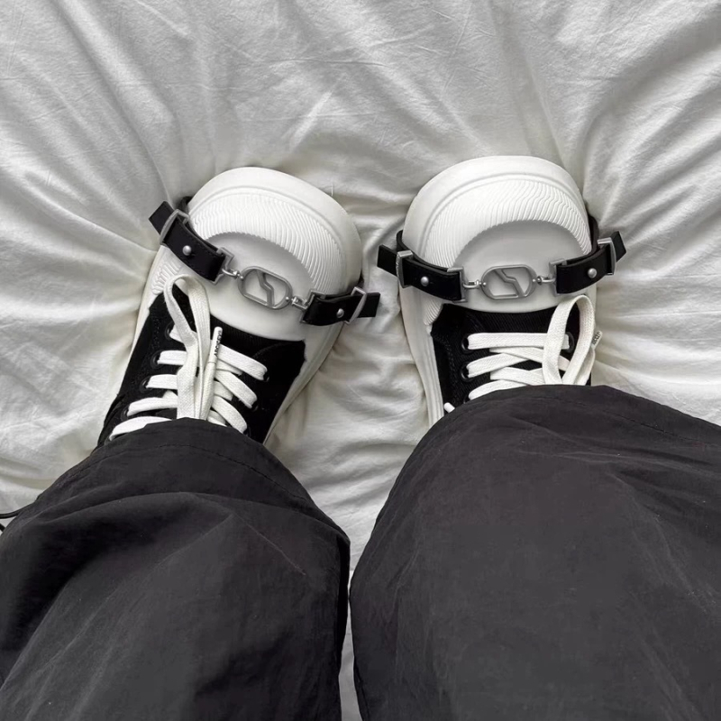 Дамски платнени ежедневни маратонки с повдигане 6,5 см (връзки, гумена подметка, кожена подплата)