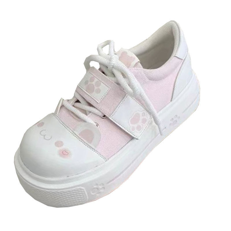 Дамски обувки с връзки – PU горна част, гумена подметка, подложка от изкуствен косъм, кръгъл нос, нисък профил – есен-зима 2025