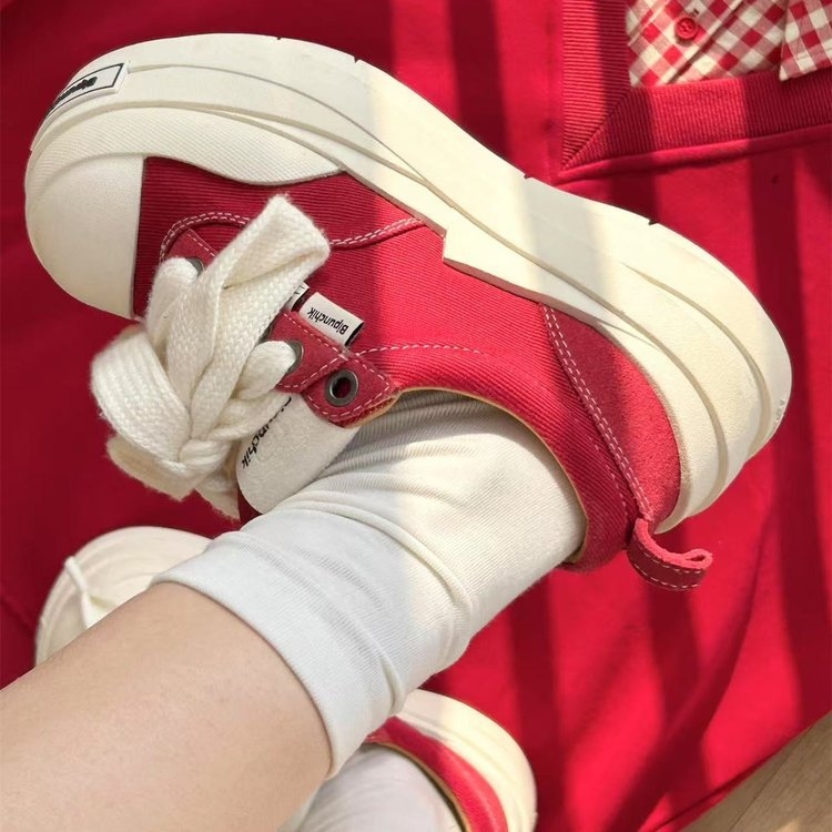 Bandage платнени дамски обувки с кръгъл нос и нисък връх, синтетична горна част, гумена подметка, връзване