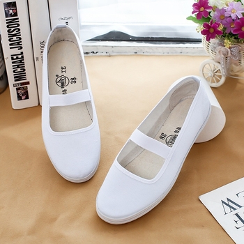 Dámske vysoké canvas tenisky s elastickým zapínaním, gumová podrážka, letný ležérny štýl