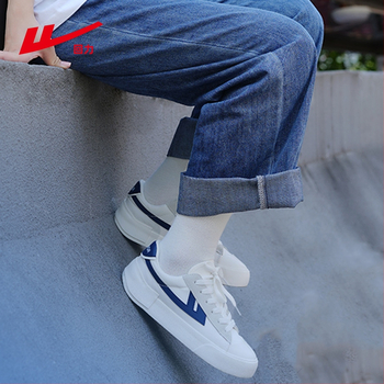 Pantofi din pânză Pull back, Unisex, Guler scurt, Închidere cu șireturi, Partea superioară din pânză