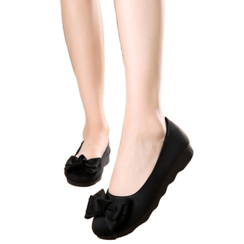 Pantofi dama tricotati - partea superioară din bumbac respirabilă, vârf rotund, toc mic 1-3 cm, pentru vară