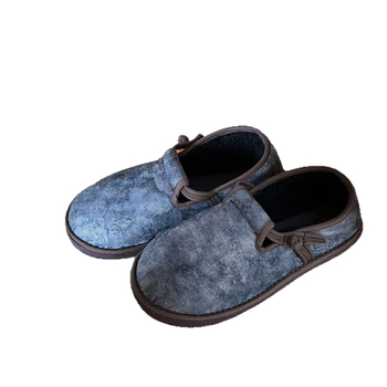 Платнени обувки в традиционен китайски стил, модел с цветя, нисък връх, кръгъл нос, дишаща многослойна подметка